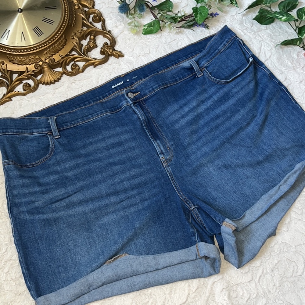 Old Navy Mid Rise Jean Shorts